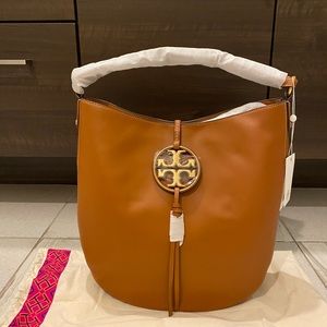 Tory Burch Metal Slouchy hobo